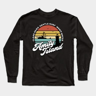 Visit Amity Island Long Sleeve T-Shirt